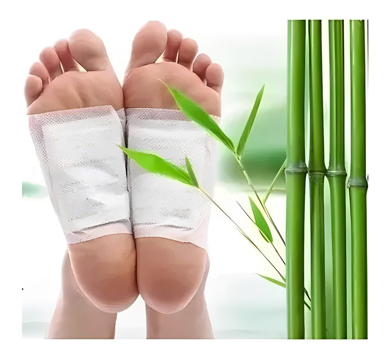 👣 Parches Kiyome Kinoki para Pies 🌿 Desintoxica y revitaliza tu cuerpo mientras duermes 😴