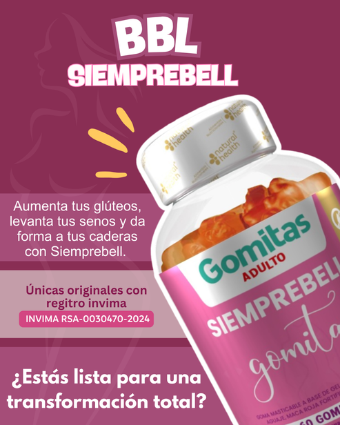 ¡GOMITAS BBL AGUAJE!