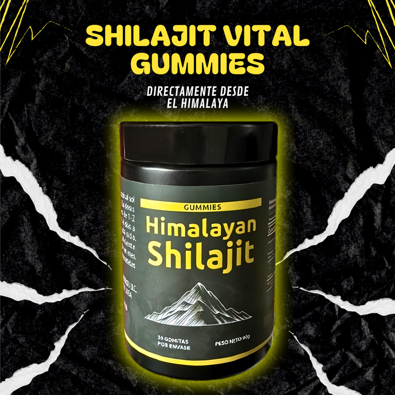 ¡Stock Bajando Rápido! 🔥 Recupera tu Vitalidad con Gomas de SHILAJIT