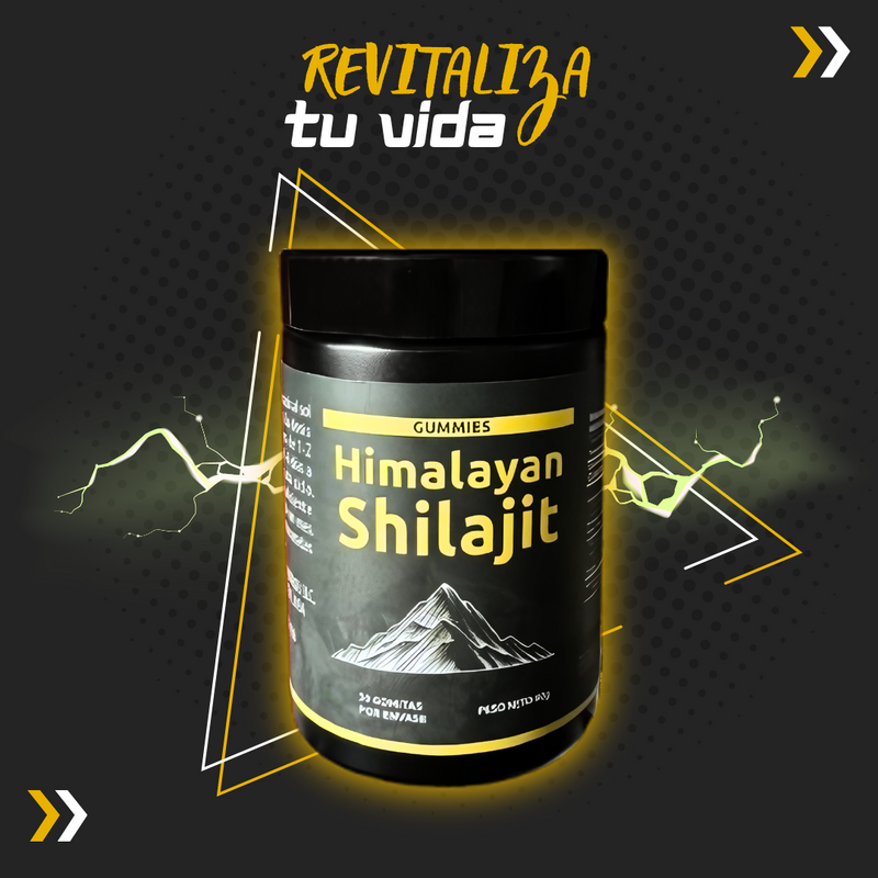 ¡Stock Bajando Rápido! 🔥 Recupera tu Vitalidad con Gomas de SHILAJIT